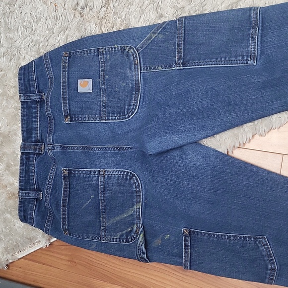 Carhartt Denim Work Pants - Picture 3 of 10